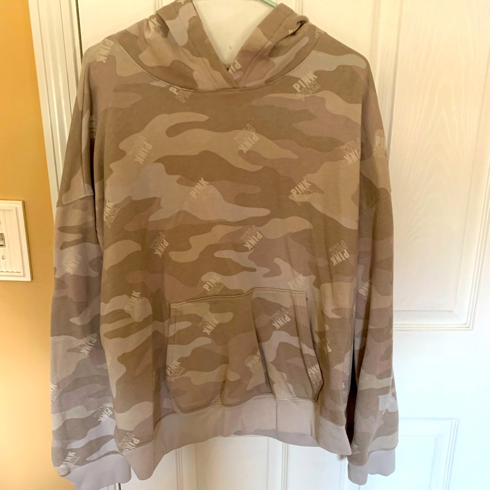 VS Pink Camo Hoodie